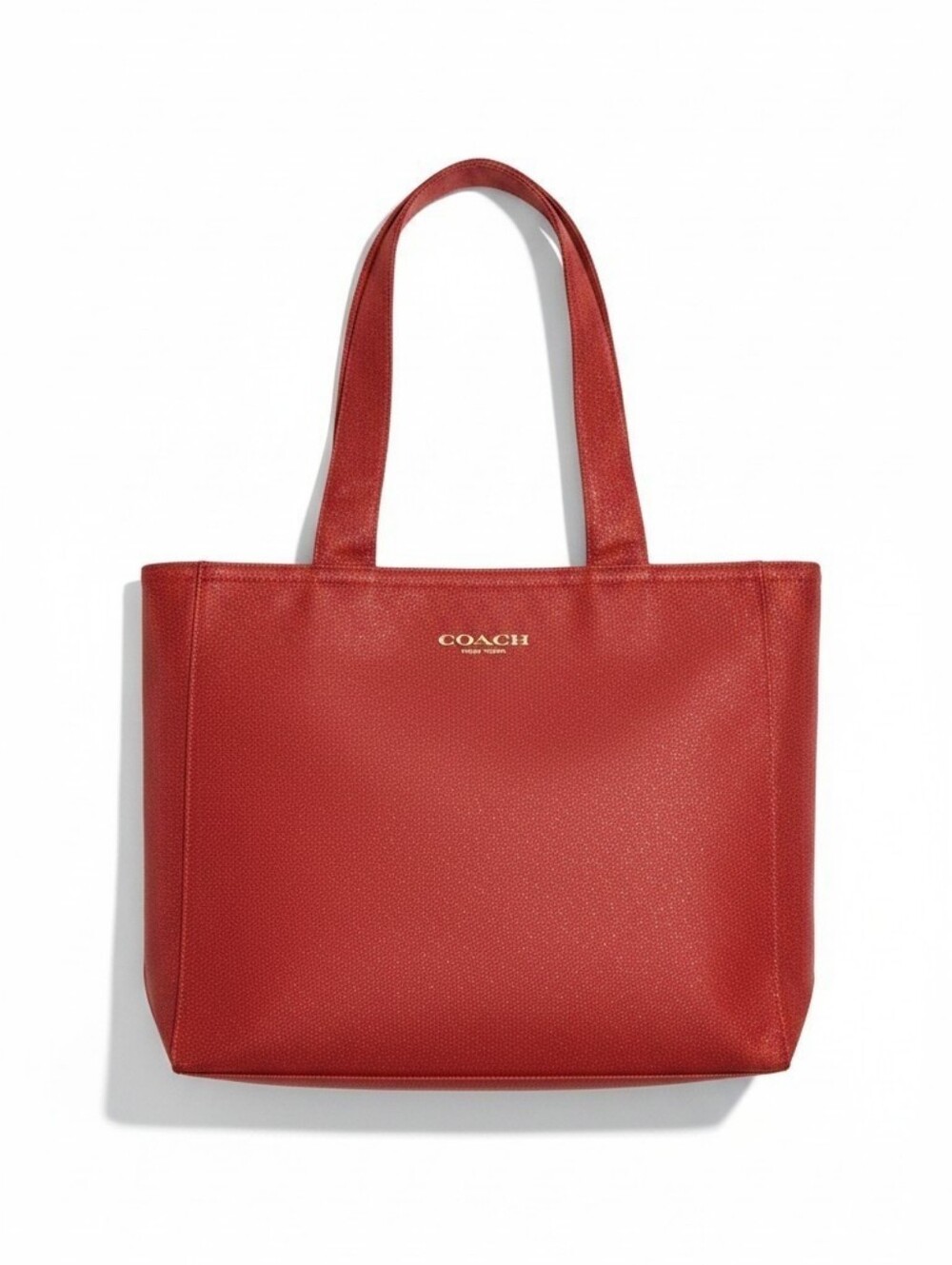 NWOT Coach Fragrance Red Shimmer Tote